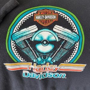 Harley Davidson women’s long sleeve shirt.